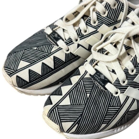 ADIDAS ZX Flux W Limited Edition Aztec Sneakers Sz 6 - Picture 9 of 10